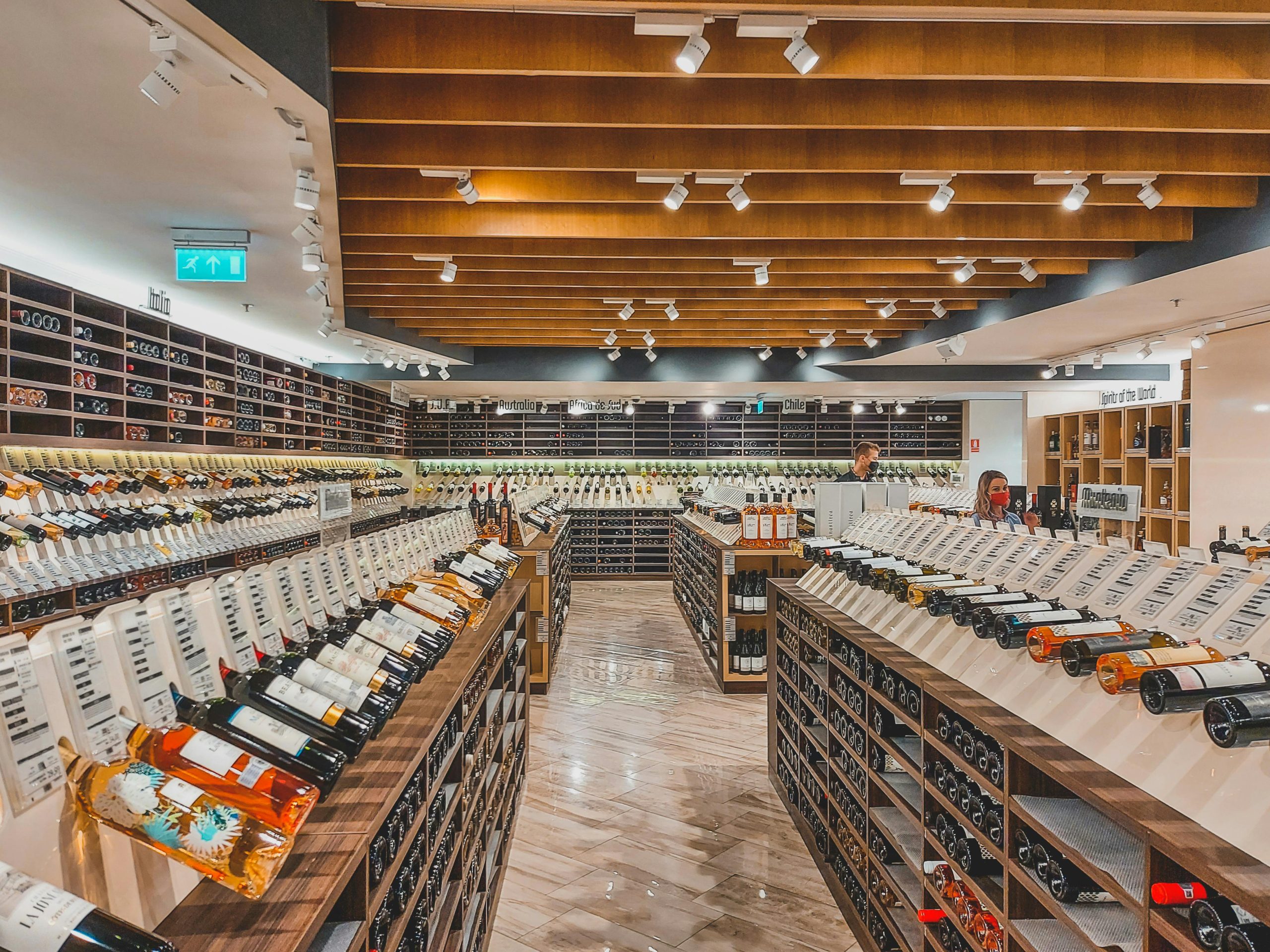 Custom made wine cellar